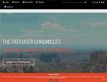 Tablet Screenshot of fateuser.com